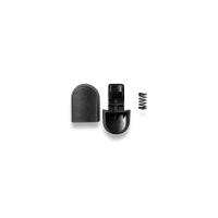 Anthracite lock for vacuum cleaner