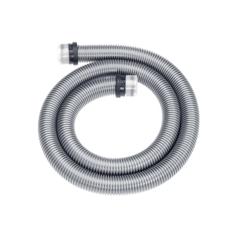 Vacuum cleaner hose, silver finish, 1.8 m