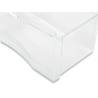 Lower drawer 412 × 240 × 185/165 mm for refrigerator or fridge-freezer