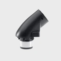 Anthracite angled connector for vacuum cleaner