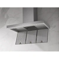 Pure 98 W Wall Mounted Hood Stainless Steel