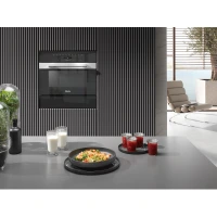 Built-in Microwave Oven M 7244 Tc Obsidian Black Oțel inoxidabil