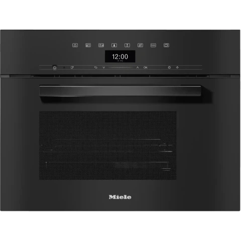 Built-in Steam Oven Dg 7440 Obsidian Black