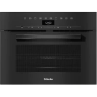 Cuptor Combi Cu Microunde Compact H 7440 Bm Negru Obsidian