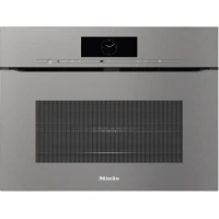Cuptor combi cu microunde fără mâner H 7840 BMX Gri grafit