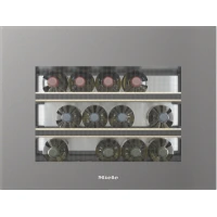Unitate de păstrare a vinurilor încorporabilă, înălțime nișă 45 cm KWT 7112 iG Sticlă gri grafit