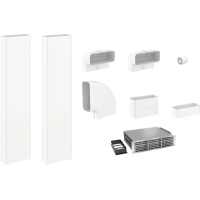 Set de conducte plate pentru recirculare KMDA 7476 / 7633 / 7634