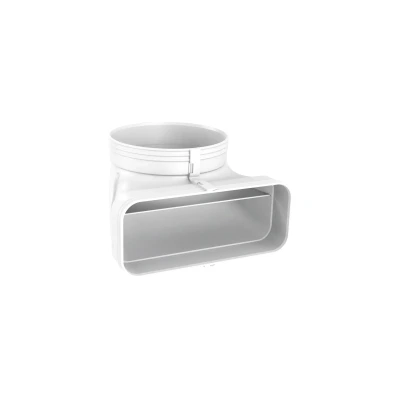 Adaptor conducte plate