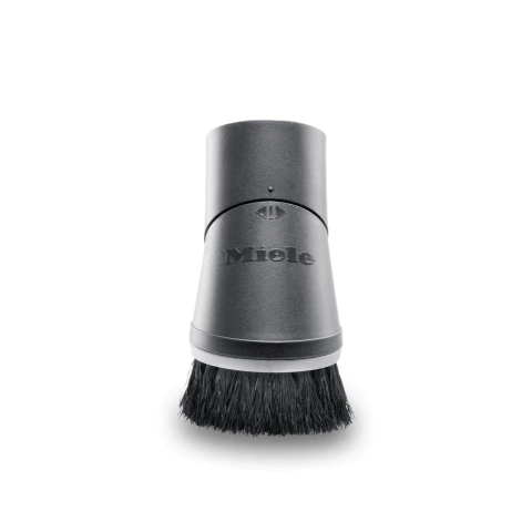 Dust brush with joint for vacuum cleaners