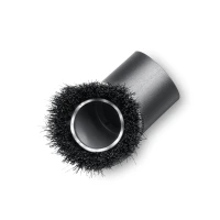 Dust brush with joint for vacuum cleaners