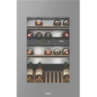 Unitate De Pastrare A Vinurilor Incorporabila Inaltime Nisa 88 Cm Kwt 6422 Ig Sticla Gri Grafit