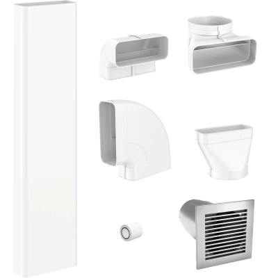 Set de conducte plate pentru evacuare KMDA 7476 / 7633 / 7634