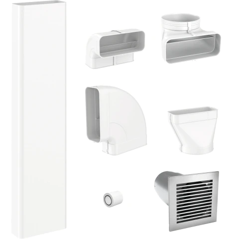 Set de conducte plate pentru evacuare KMDA 7476 / 7633 / 7634