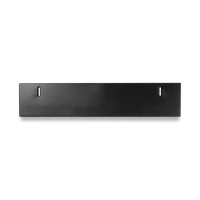 Intense black plinth for dishwashers