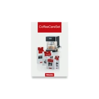Care set for cleaning and maintaining Miele coffee machines