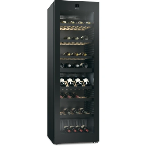 Unitate De Vinuri De Sine Statatoare Kwts 4785 F Negru Obsidian Sticla