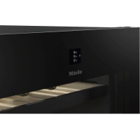 Free Standing Wine Unit Kwt 4999 F Black Obsidian Glass