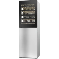 Combina Frigorifica De Vinuri Kwns 4784 De Otel Inoxidabil Cleansteel