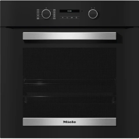 Oven H 2465 B Active Obsidian Black Effect Made of Stainless Steel