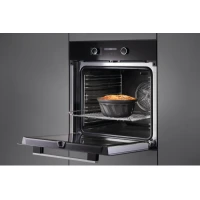 Oven H 2465 B Active Obsidian Black Effect Made of Stainless Steel