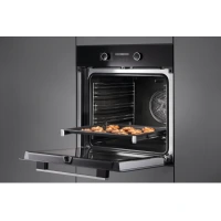 Oven H 2467 B Active Obsidian Black Effect Stainless Steel