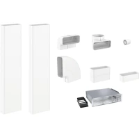 Set de conducte plate pentru recirculare destinat modelelor KMDA 7272-1/7473-1/7676-1/7876-1