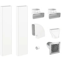 Set de conducte plate pentru regimul de evacuare destinat modelelor KMDA 7272-1/7473-1/7676-1/7876-1