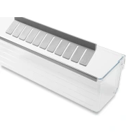 Door shelves for refrigerators and freezers