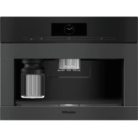 Espressor încorporat Miele CVA 7845 cu DirectWater Negru obsidian mat