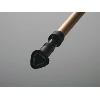 Dusting brush with flexible swivel joint