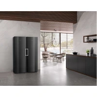 Frigider KS 4783 DD ușă BlackSteel