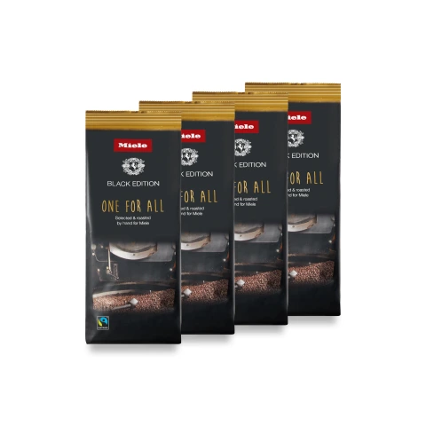 Cafea boabe Miele Black Edition ONE FOR ALL 4x250g
