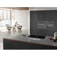 Plita Cu Inductie Cu Sistem Integrat De Evacuare A Vaporilor Kmda 7676 1 Fl Blackperfection