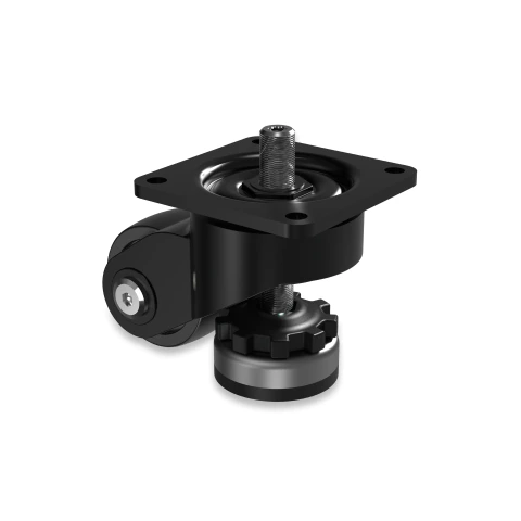 Fixed wheel for outdoor grill