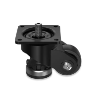 Fixed wheel for outdoor grill